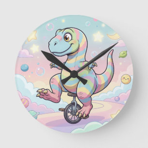 Wall Clock, 8" Round Acrylic Round Clock