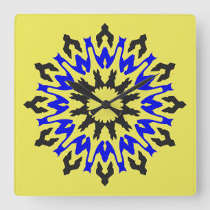 Wall Clock, An elegant multicolor classic design S Square Wall Clock