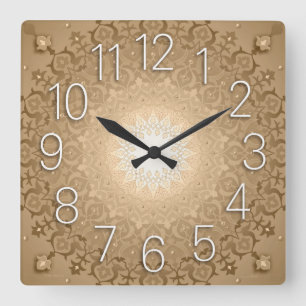 Wall Clock Arabesque3