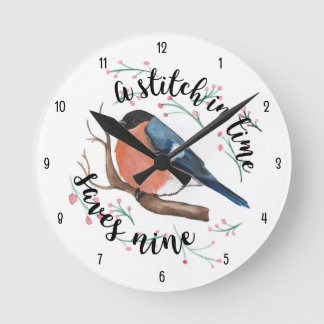 Wall Clock (Black Numbers)