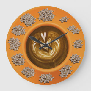 Wall Clock - "Fika"