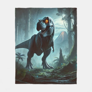 Wall Clock Fleece Blanket