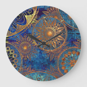 Wall Clock - Gold