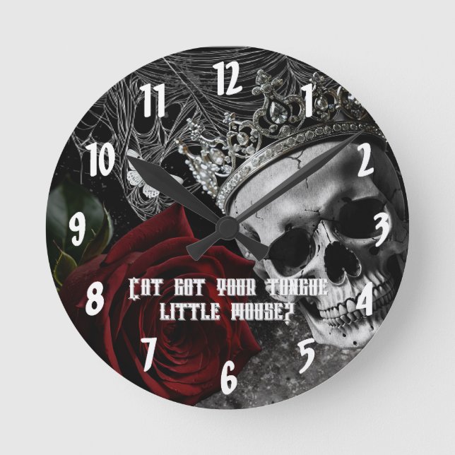 Wall Clock Haunting Adeline Zade Meadows Zaddy (Front)