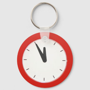 Wall Clock Keychain