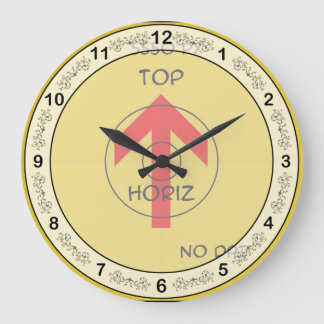 wall clock lg - Horiz - template