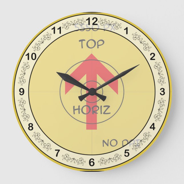 wall clock lg - Horiz - template (Front)