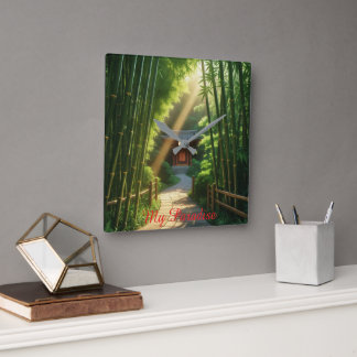 Wall Clock My Paradise