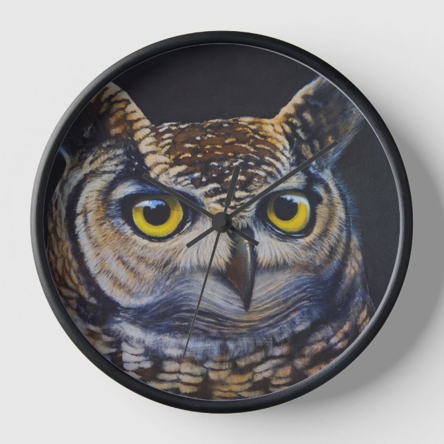 Wall Clock Owl (Front)