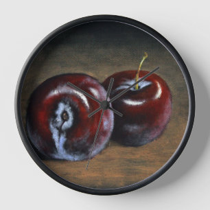 Wall Clock Plum