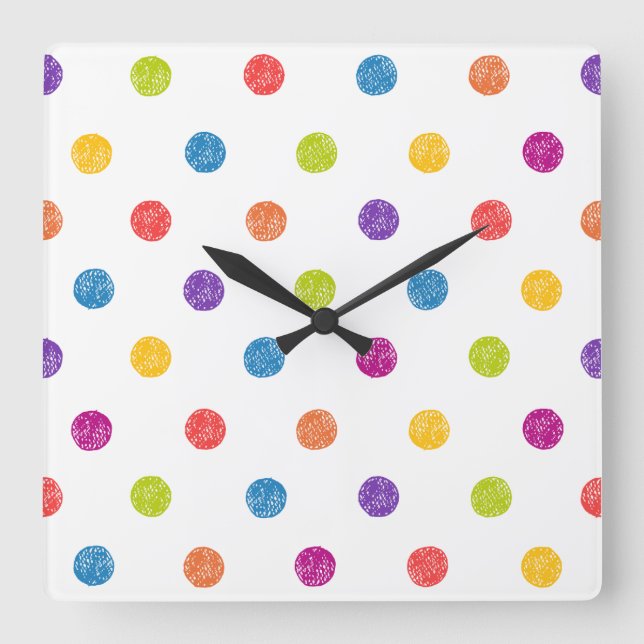Wall Clock - Polka Dot House Goods (Front)