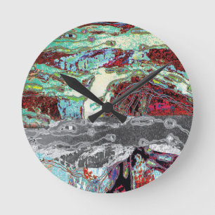 Wall Clock – Strata Pulse