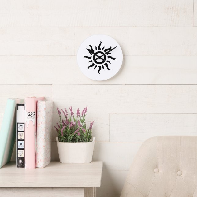 Wall Clock - Sun (Reading Room)