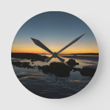 Wall clock, Sunset pattern