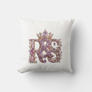 Wall Clock Throw Pillow