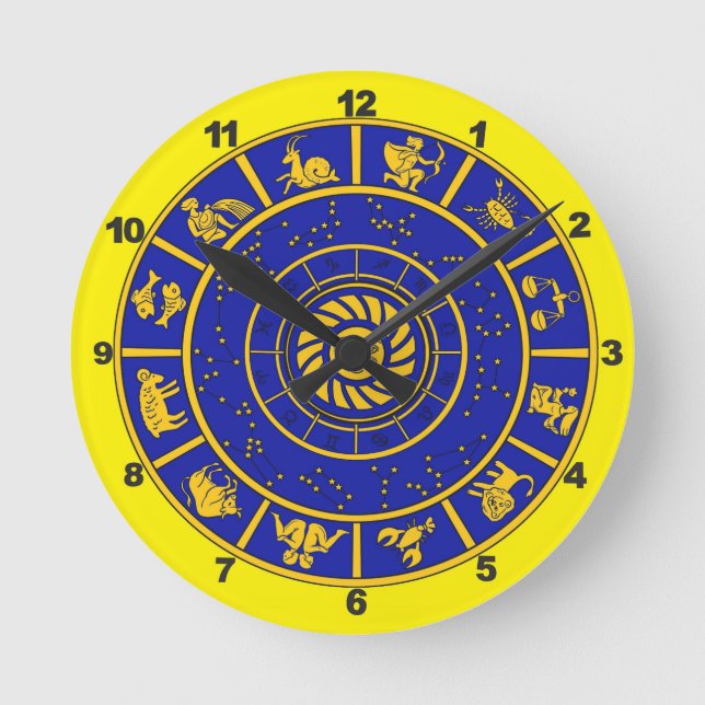 Wall Clock - Zodiac (Front)