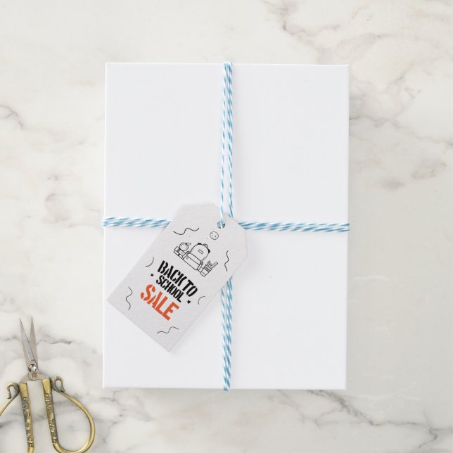 Wall Decal Gift Tags (With Twine)