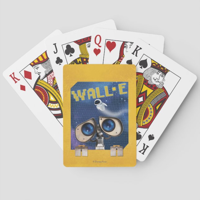 WALL-E 2 PLAYING CARDS (Back)