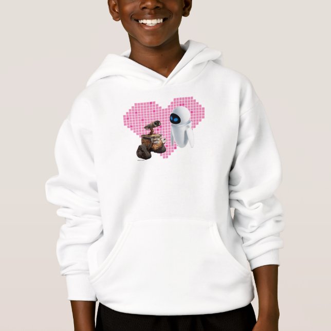 WALL-E and Eve Pixel Heart (Front)