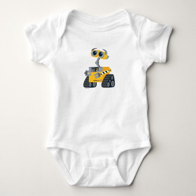 WALL-E Cartoon Baby Bodysuit (Front)