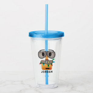 WALL-E Christmas Lights Acrylic Tumbler