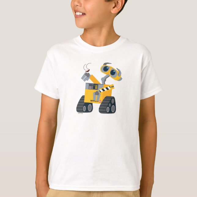 WALL-E Picking Up A Treasure T-Shirt (Front)