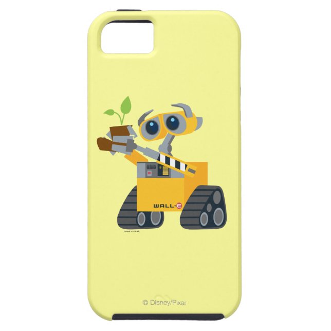 WALL-E robot sad holding plant Case-Mate iPhone Case (Back)