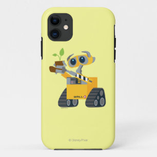 WALL-E robot sad holding plant iPhone 11 Case