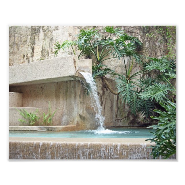 Wall Fountain Photo Print (Front)