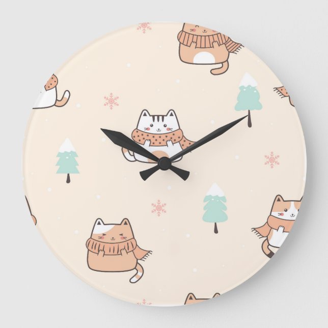 WALL KITTY KAT HORLOGE (Recto)