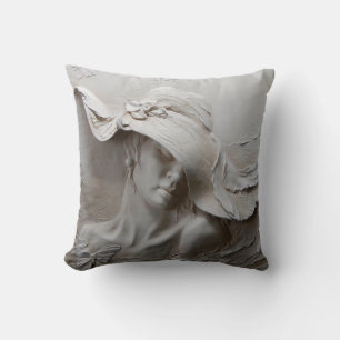 wall mural 3d illusion 3d,background,art,mural,flo throw pillow