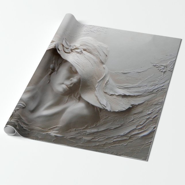 wall mural 3d illusion 3d,background,art,mural,flo wrapping paper (Unrolled)