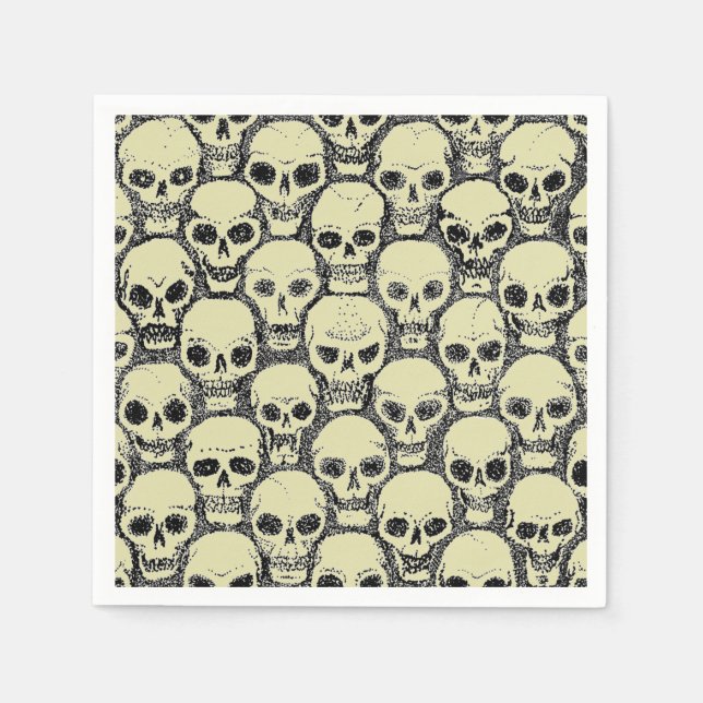 Wall o’ Skulls Napkin (Front)