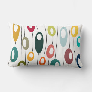 Wall of Ovals Lumbar Pillow