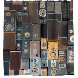 Wall of speakers