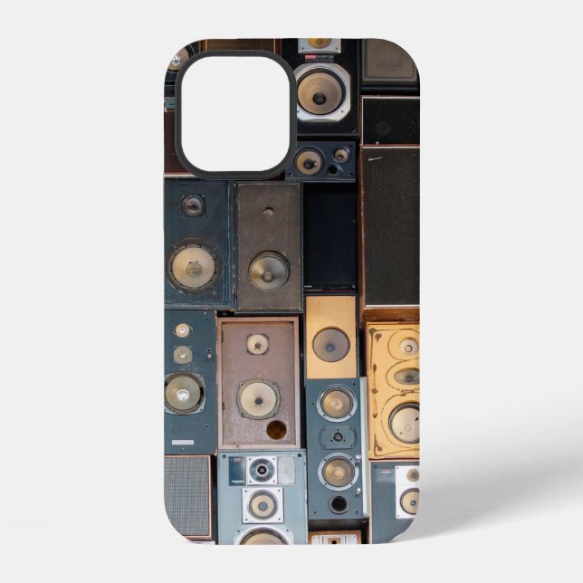 Wall of speakers iPhone case (Back)