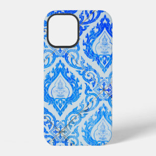 wall of the church is decorated with ceramic tiles iPhone 12 case