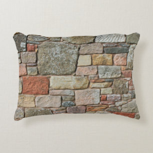 Wall old banner web header mortar accent pillow