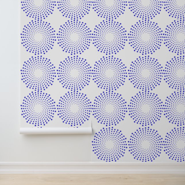Wall Paper - Star Spirals (Application)