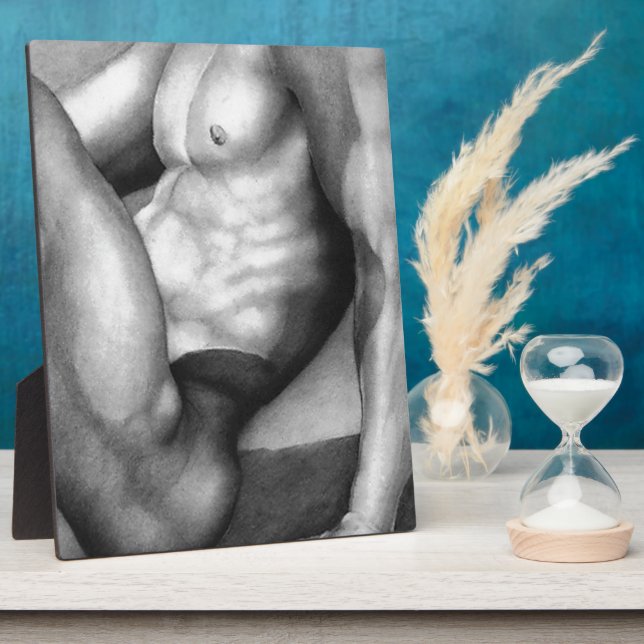 WALL PLAQUES WALL PLAQUE Fine Art Male (Side)