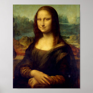 Wall Poster of Mona Lisa Print