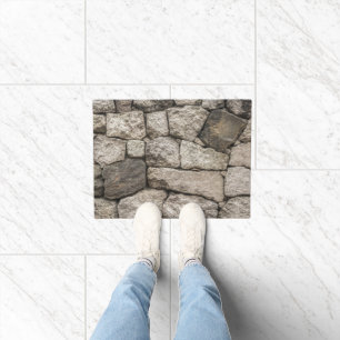 wall stone doormat