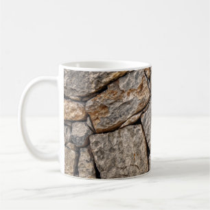 Wall stones masonry rocks coffee mug