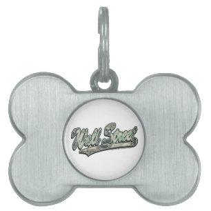 Wall Street - 1000 Dollar Bill Pet Name Tag