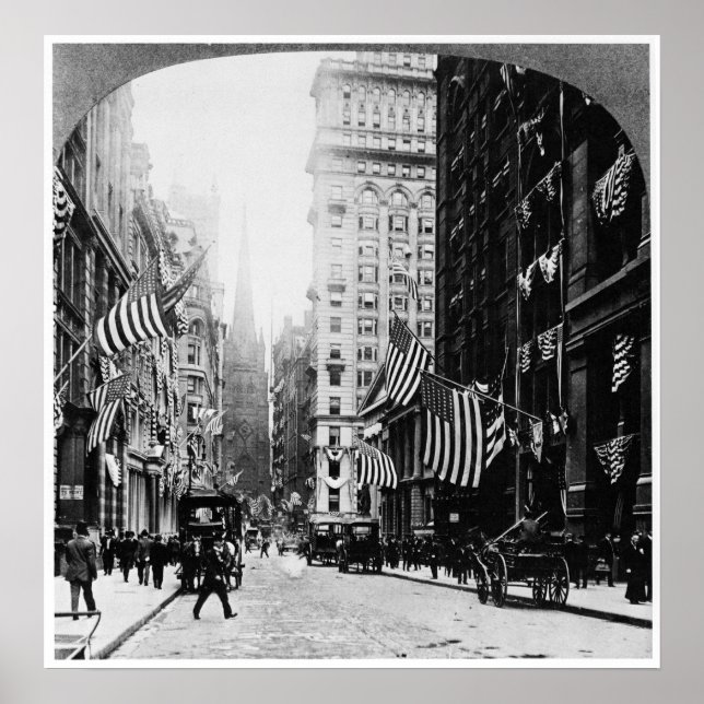 Wall Street 1900 Poster (Front)