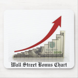 Wall Street Bonus Chart Mouse Pad