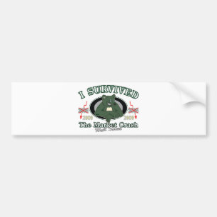 Wall-street/I Survived the Market Crash Bumper Sticker