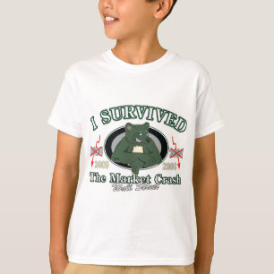 Wall-street/I Survived the Market Crash T-Shirt