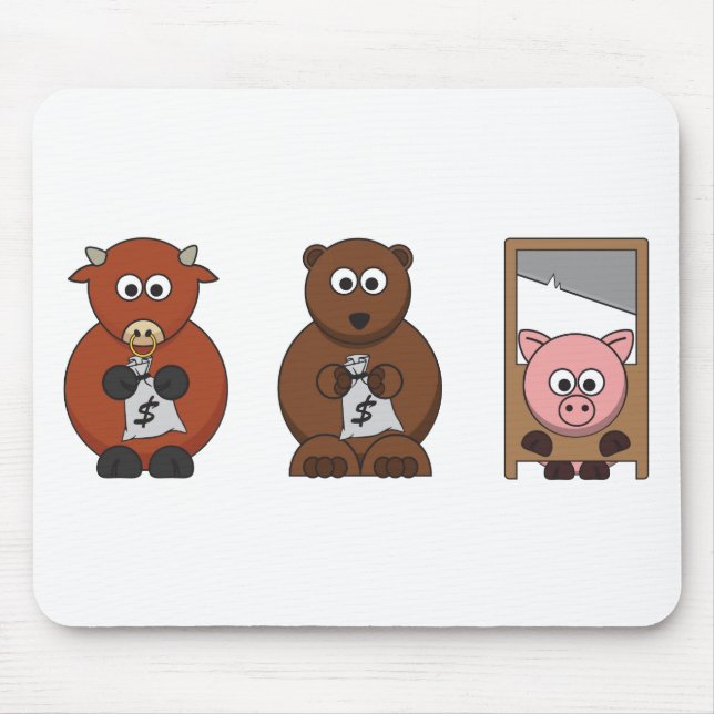 Wall Street Inspired Products. Mouse Pad (Front)