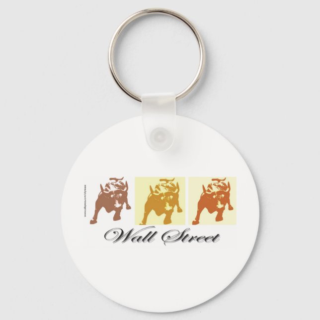 Wall Street Keychain (Front)